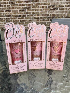 BRAND NEW P. Louise 3 pc. CREAM BLUSH and BRONZER SET